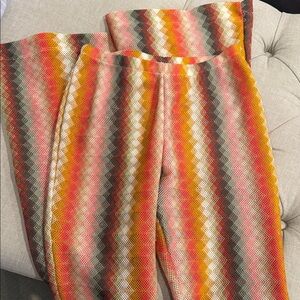 Only Hearts Multicolor Knit Pants
